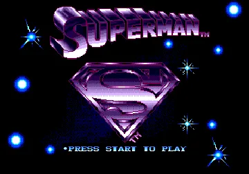 Superman (USA) (Beta) screen shot title